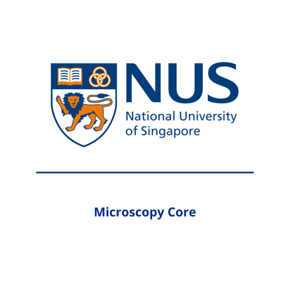 NUS Microscopy Core